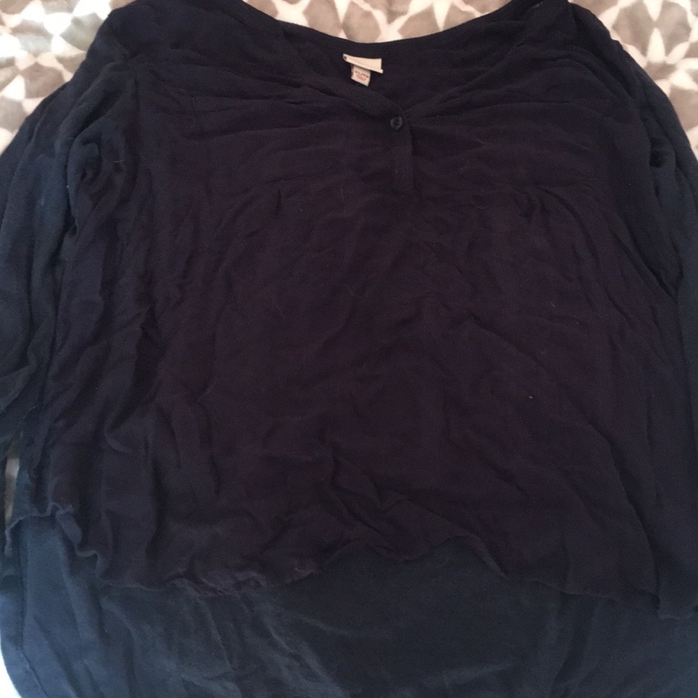 Navy blue Merona pocket shirt